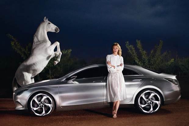 Karlie Kloss Mercedes-Benz Fashion