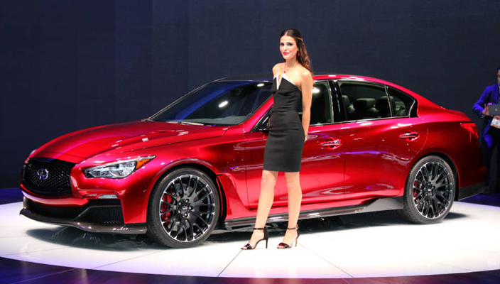 Infiniti Q50 Eau Rouge Concept F1 Detroit