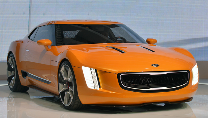 Kia Gt4 Stinger Concept Detroit