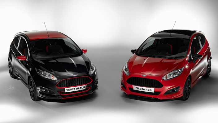 Ford Fiesta Black & Red Edition