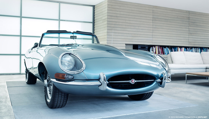 Jaguar E-Type Richard Thompson