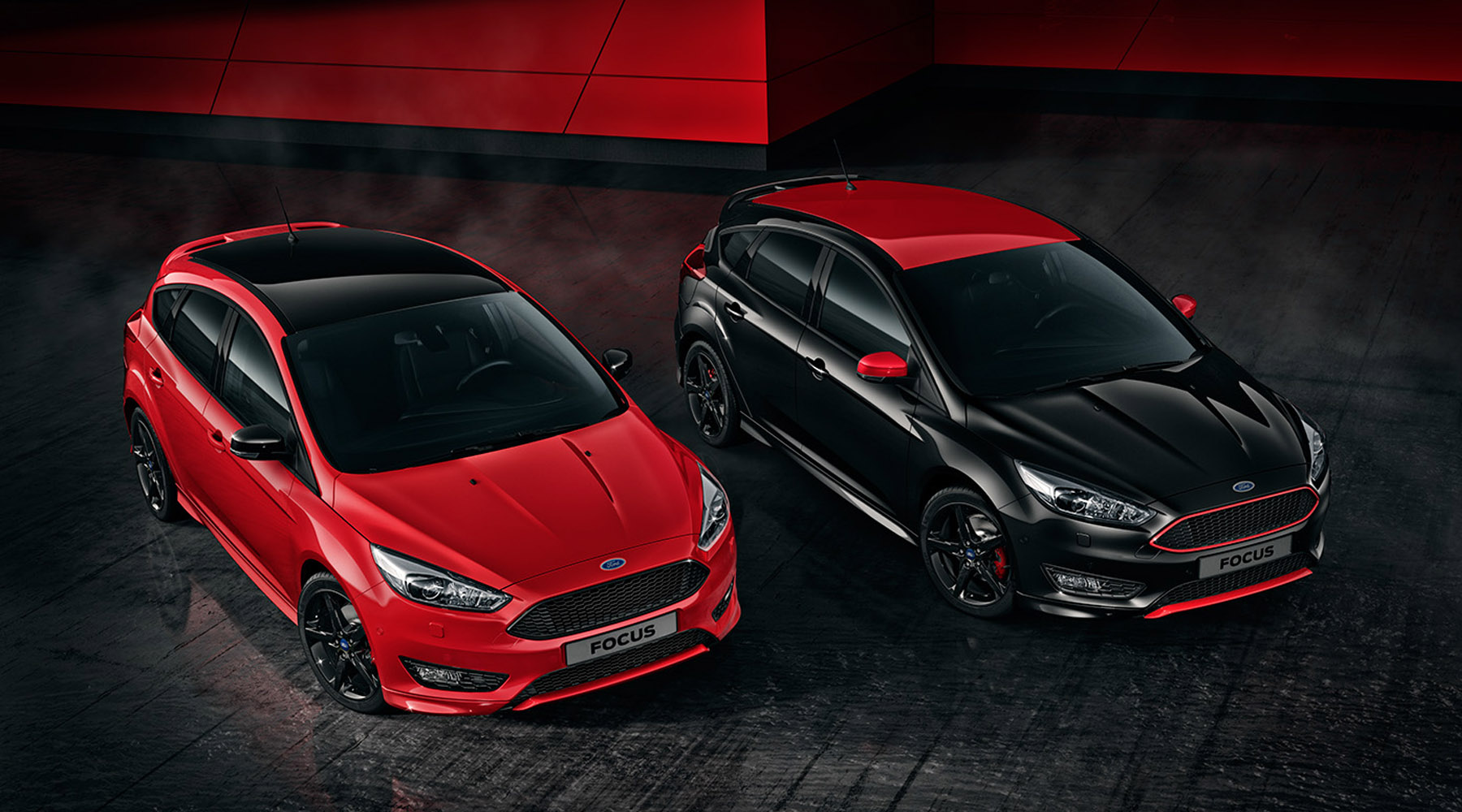 Ford Focus Red Edition And Black Edition